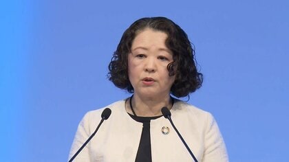 【自民党大会】連合・芳野会長　今国会で選択的夫婦別姓制度の実現を